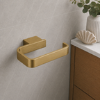 Bedgebury Toilet Roll Holder 153 x 79 x 20mm - Chrome | Matt Black | Brushed Brass | Brushed Bronze | Gunmetal