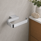 Bedgebury Toilet Roll Holder 153 x 79 x 20mm - Chrome | Matt Black | Brushed Brass | Brushed Bronze | Gunmetal