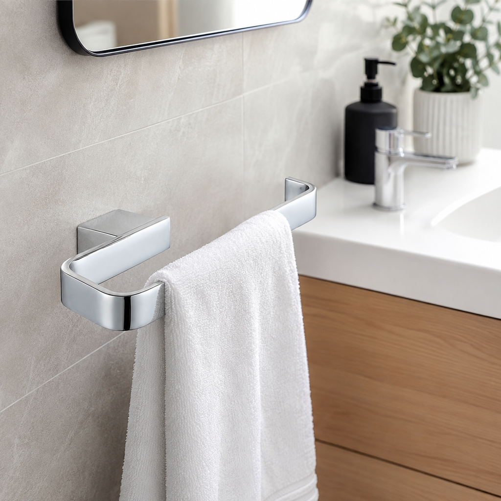 Bedgebury Wall Mounted Towel Ring | Solid Brass Bathroom Towel Holder
