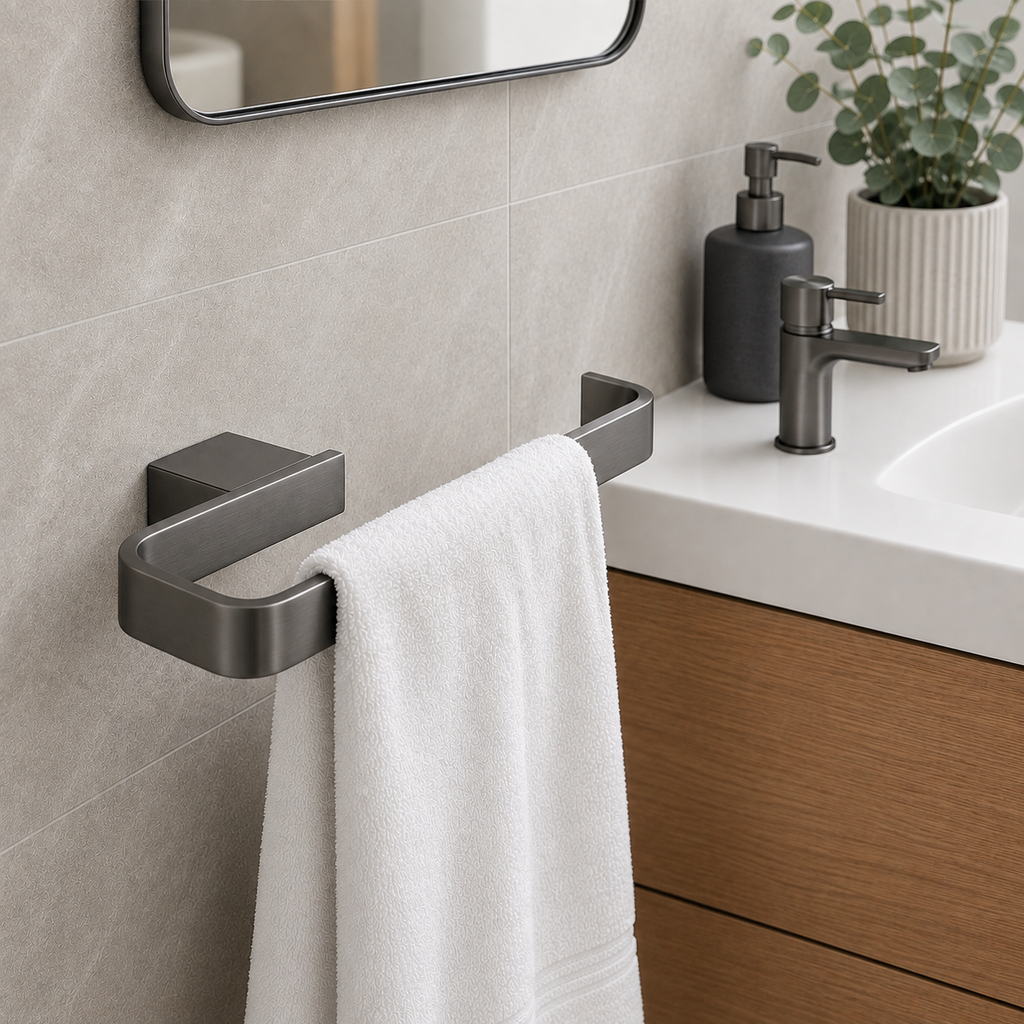 Bedgebury Wall Mounted Towel Ring | Solid Brass Bathroom Towel Holder