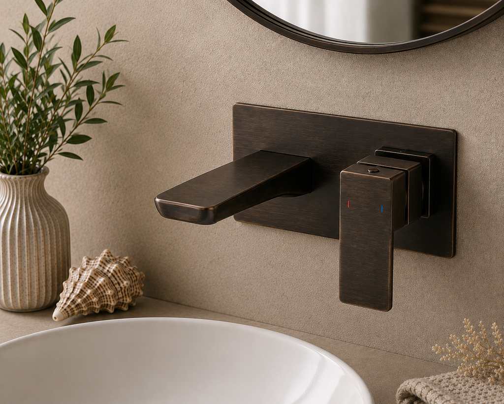 Bedgebury Wall Mounted Basin Mixer Tap – 5 Finishes