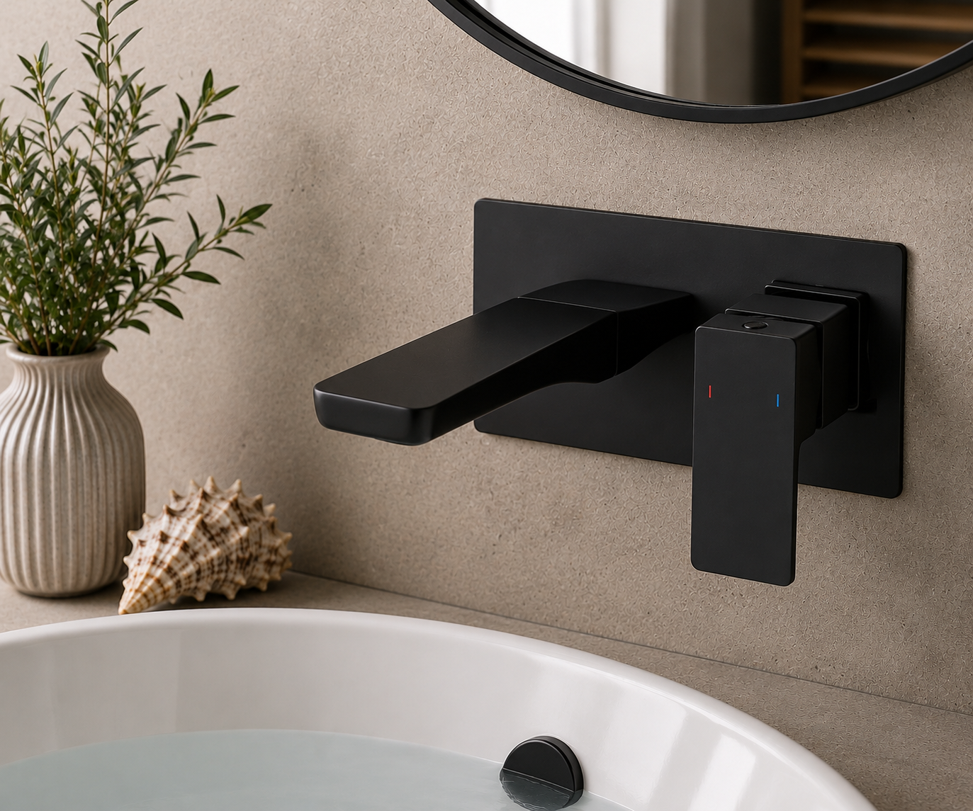 Bedgebury Wall Mounted Bath Filler Tap – 3 Finishes