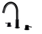 Bewl 3 Tap Hole Deck Mounted Basin Mixer Tap – 3 Finishes