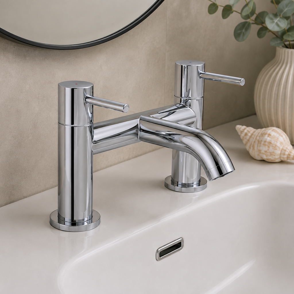 Bewl Deck Mounted Bath Filler Tap – 5 Finishes