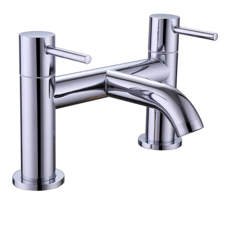 Bewl Deck Mounted Bath Filler Tap – 5 Finishes
