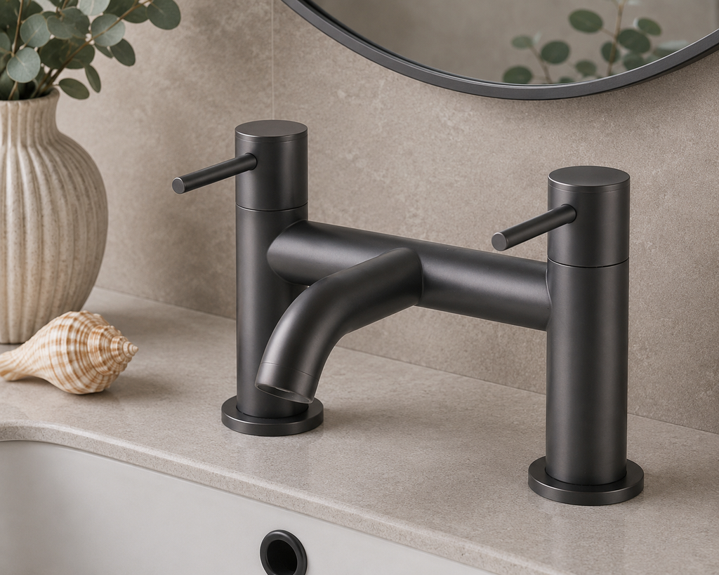 Bewl Deck Mounted Bath Filler Tap – 5 Finishes
