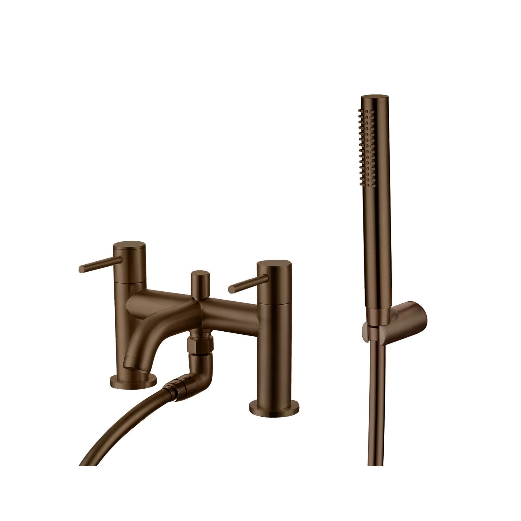 Bewl Bath Shower Mixer Tap with Handset – 5 Finishes