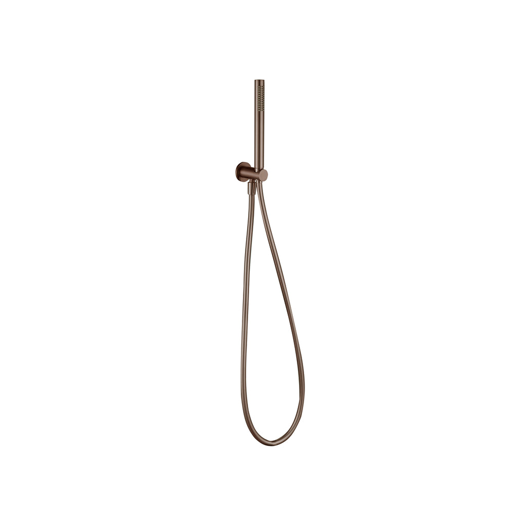Bewl Round Shower Handset with Wall Bracket & Hose