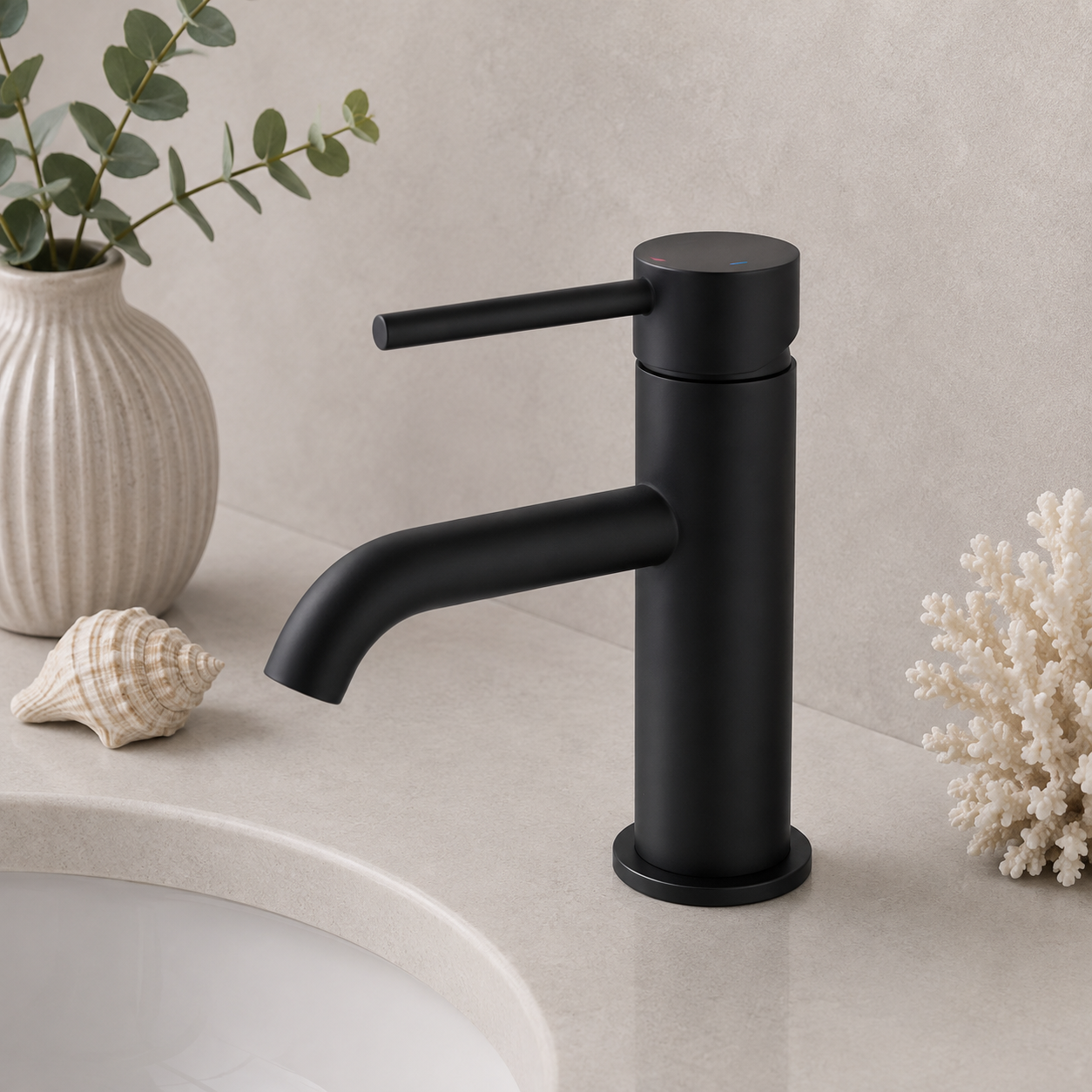 Bewl Mini Mono Basin Mixer Tap – 5 Finishes