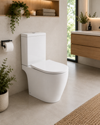 Bewl Close Coupled WC with Cistern with Tornado Flush – Open Back