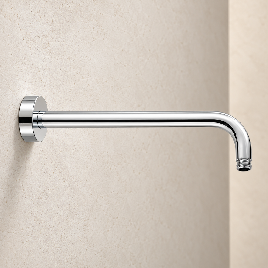Bewl Round Shower Arm 300mm - Chrome