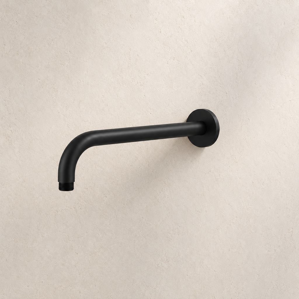Bewl Shower Arm 300mm - Matt Black