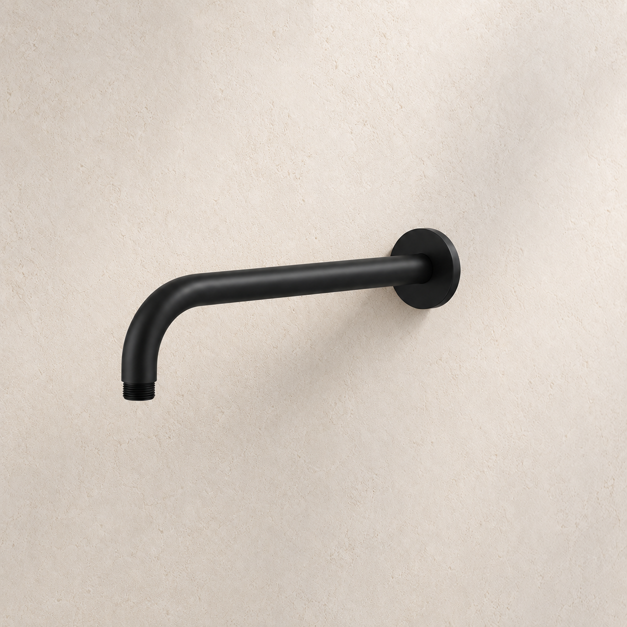 Bewl Shower Arm 300mm - Matt Black