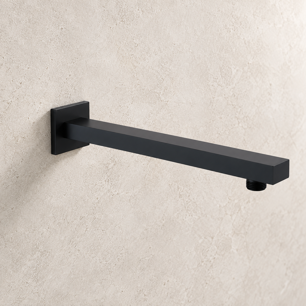 Bewl Shower Arm 300mm - Matt Black