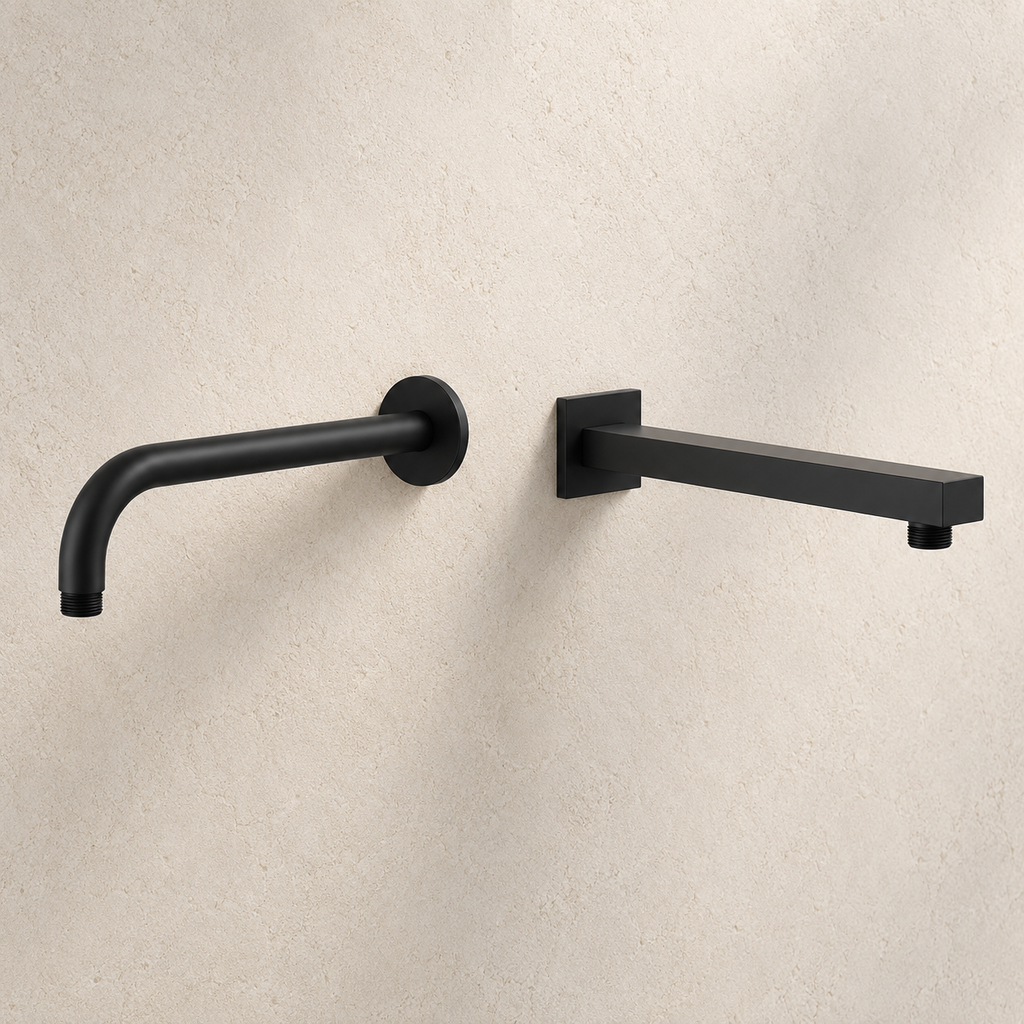 Bewl Shower Arm 300mm - Matt Black