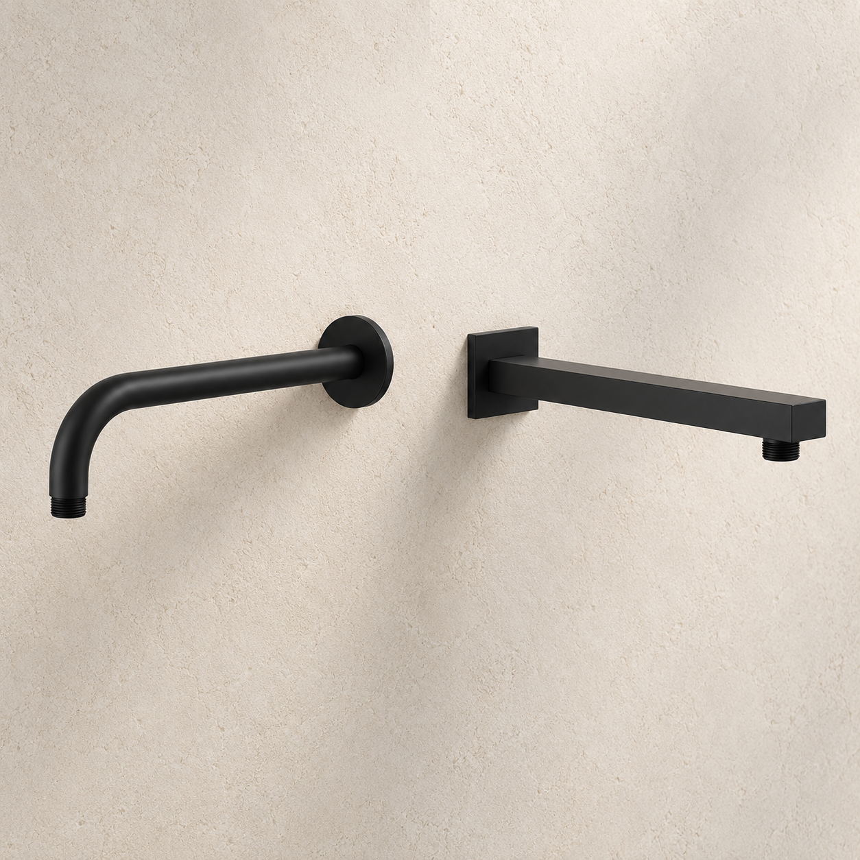 Bewl Shower Arm 300mm - Matt Black