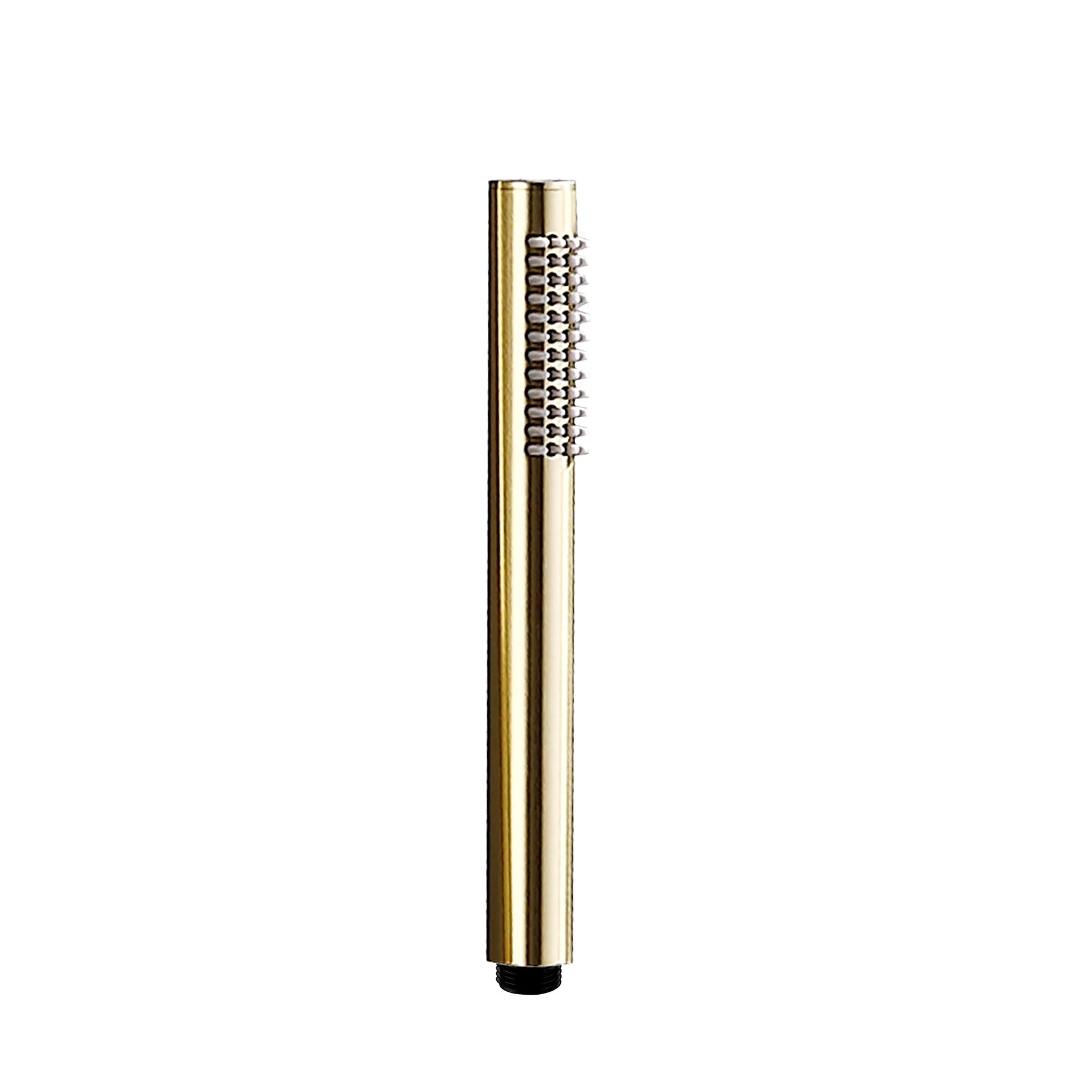 Bewl Round Pencil Handset - Brushed Brass