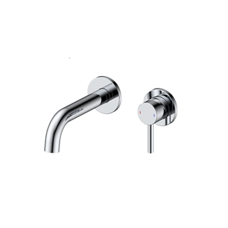Bewl Single Lever Wall Mounted Basin Mixer Tap – 5 Finishes