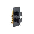 Bewl Single Outlet Two Control Concealed Thermostatic Shower Valve