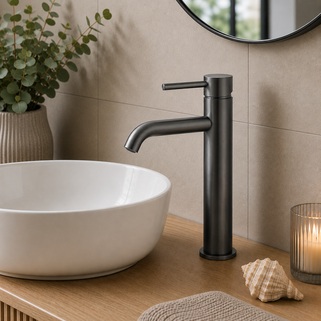 Bewl Mono Tall Basin Mixer Tap – 5 Finishes