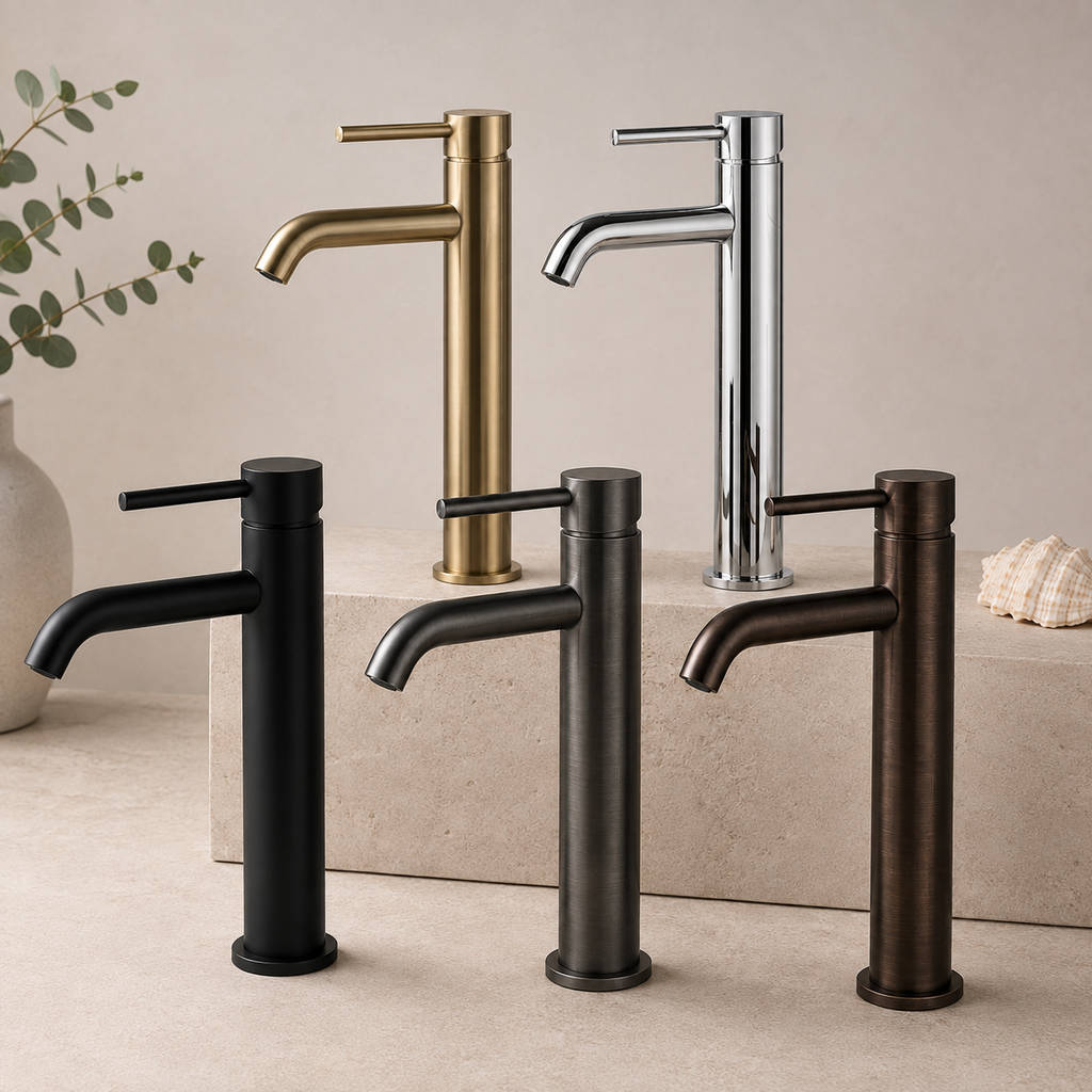 Bewl Mono Tall Basin Mixer Tap – 5 Finishes