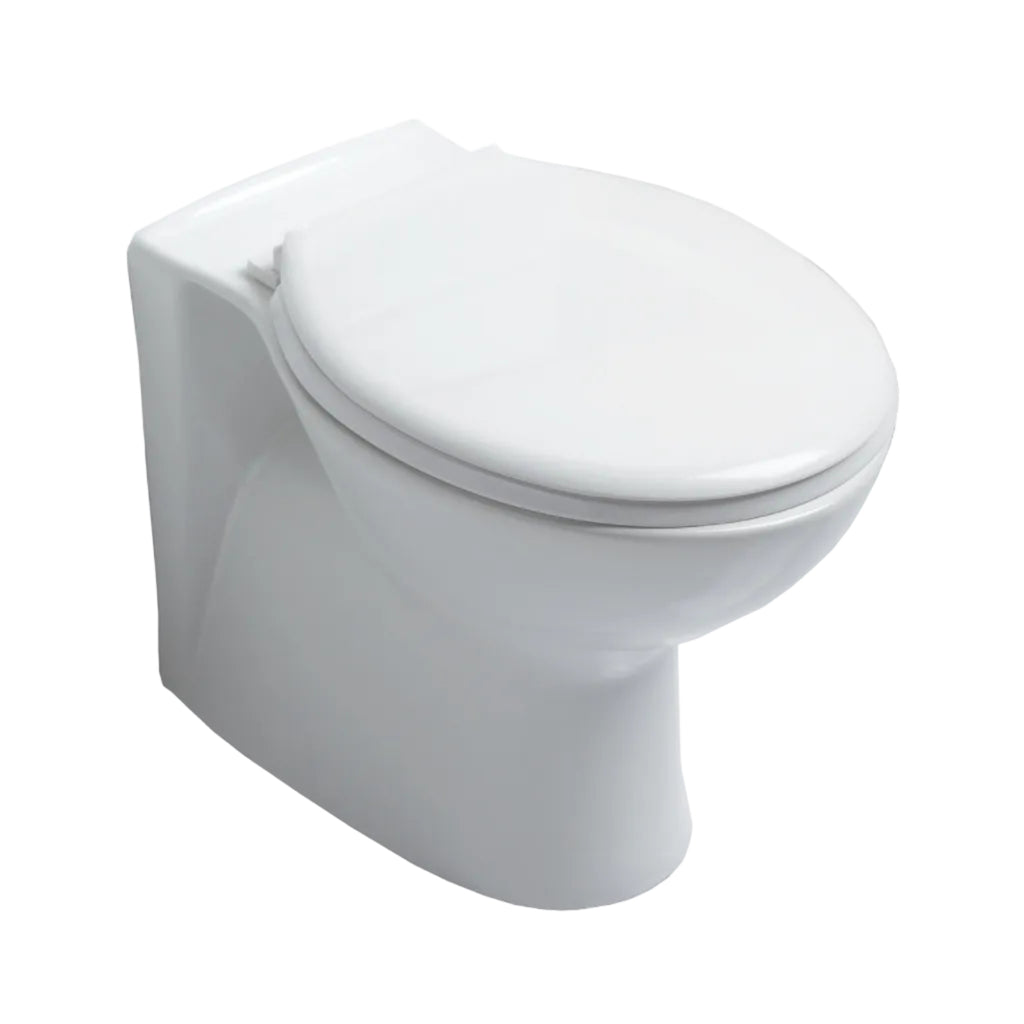 Ebony Back-to-Wall WC Pan and Soft Close Seat