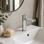 Bidborough Mono Basin Mixer Tap with Waste – Chrome
