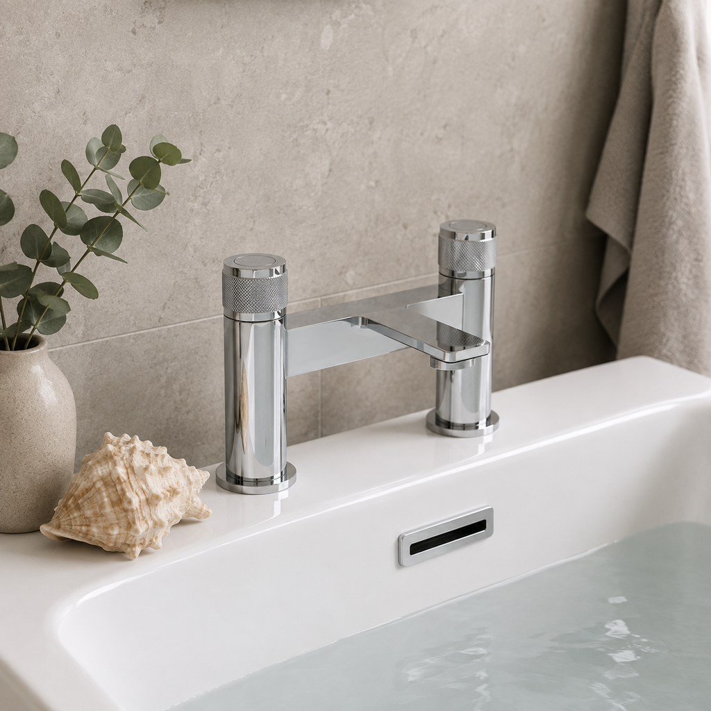 Bidborough Deck Mounted Bath Filler Tap – Chrome