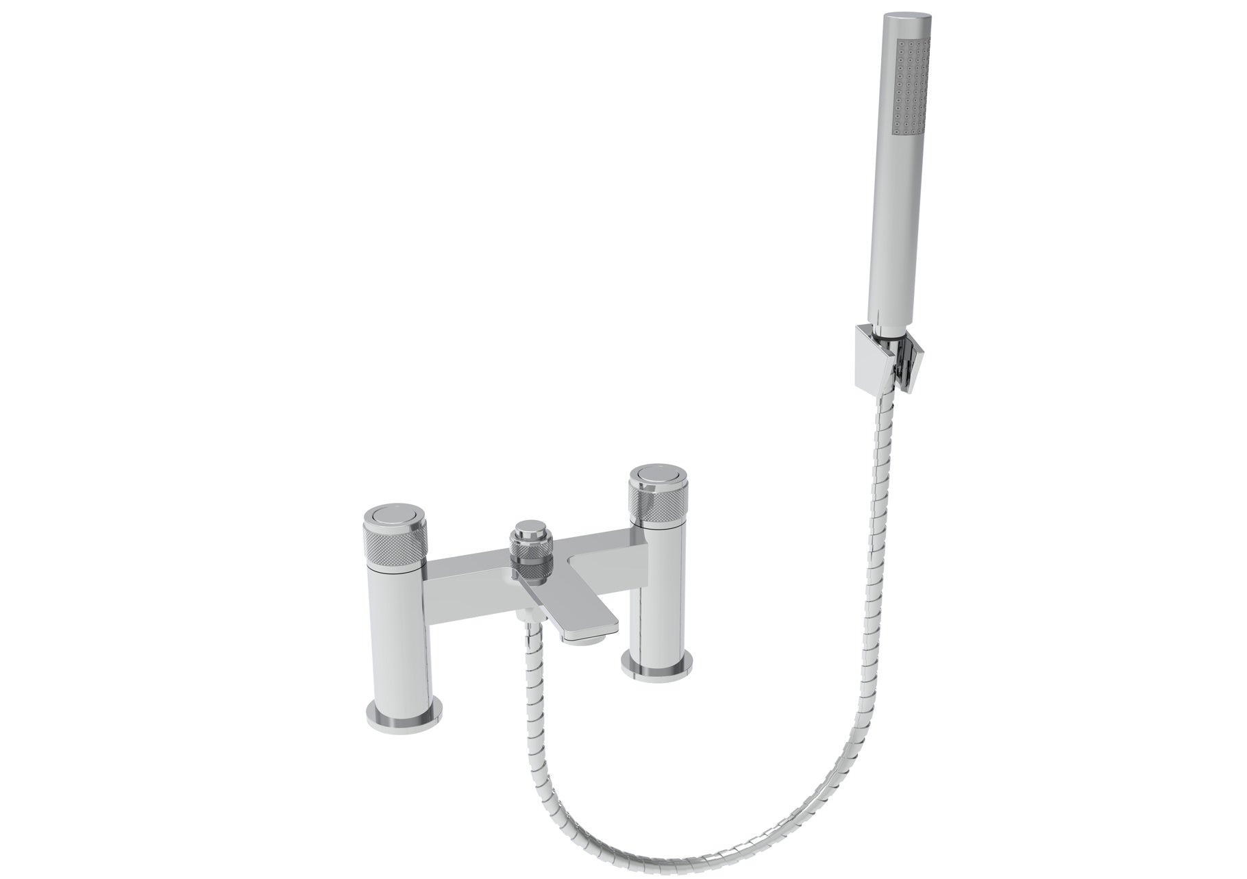 Bidborough Bath Shower Mixer Tap with Handset – Chrome