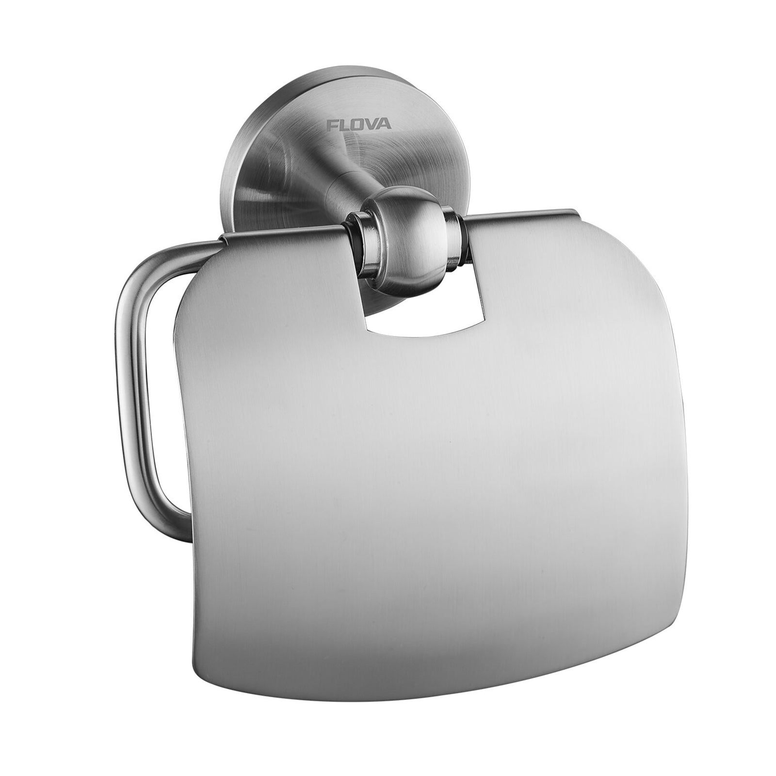 Coco Toilet Roll Holder - Brushed Nickel