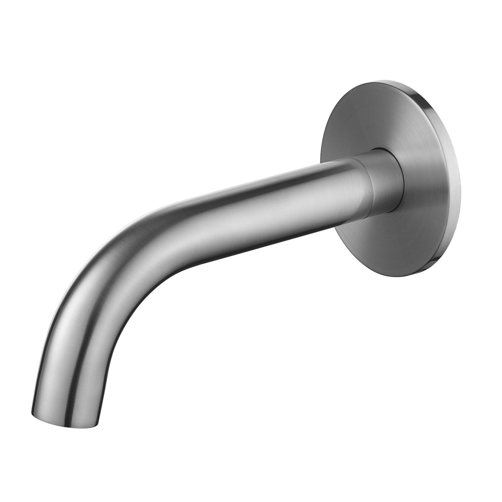 Levo 170mm Wall Mounted Bath Spout - Brushed Nickel