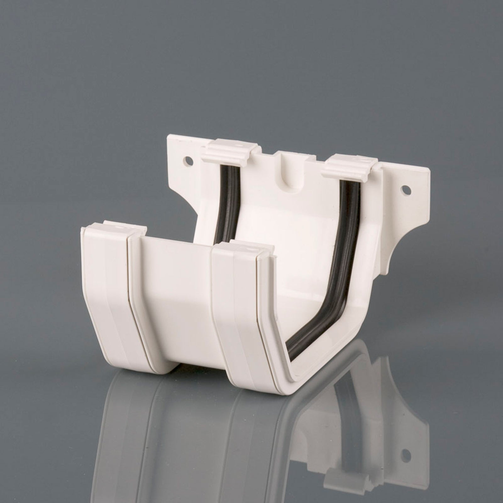 Joint/Union Bracket 114mm Squarestyle White