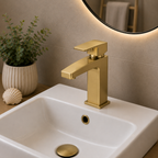 Broadwater Mono Basin Mixer with Click-Clack Waste | 3 Finishes