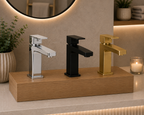 Broadwater Mono Basin Mixer with Click-Clack Waste | 3 Finishes