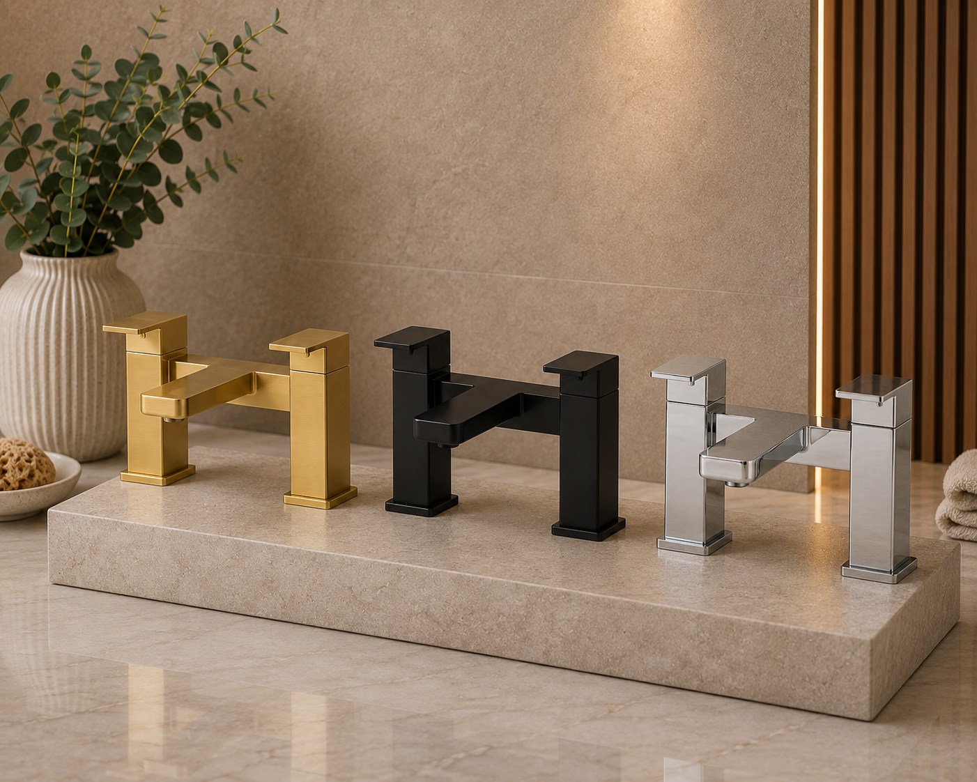 Broadwater Bath Filler Tap | 3 Finishes