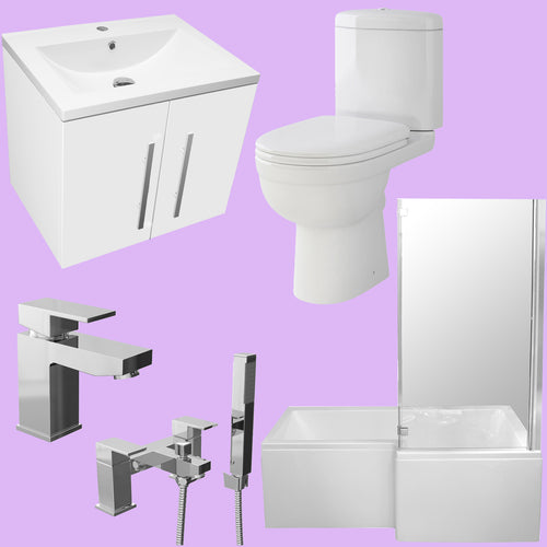 Bathroom Suite 1 - Right Handed