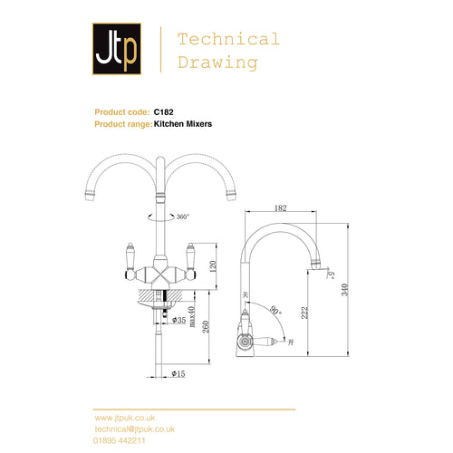 Chelsea Kitchen Sink Mixer