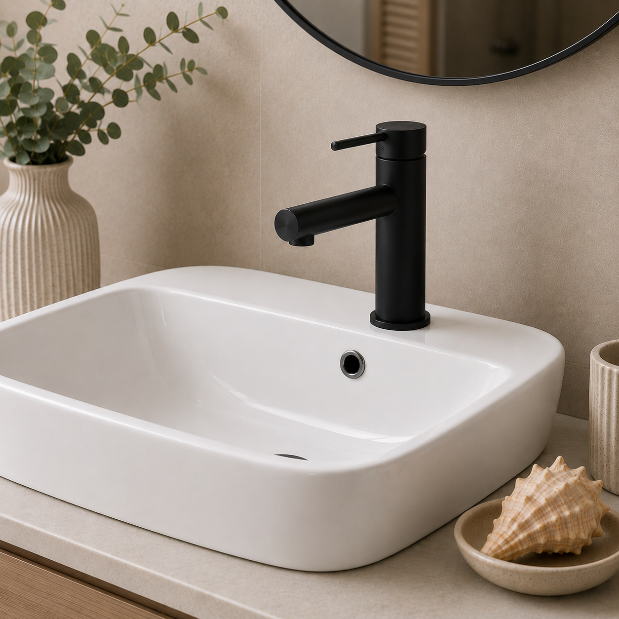 Camden Mono Basin Mixer with Slotted Click-Clack Waste
