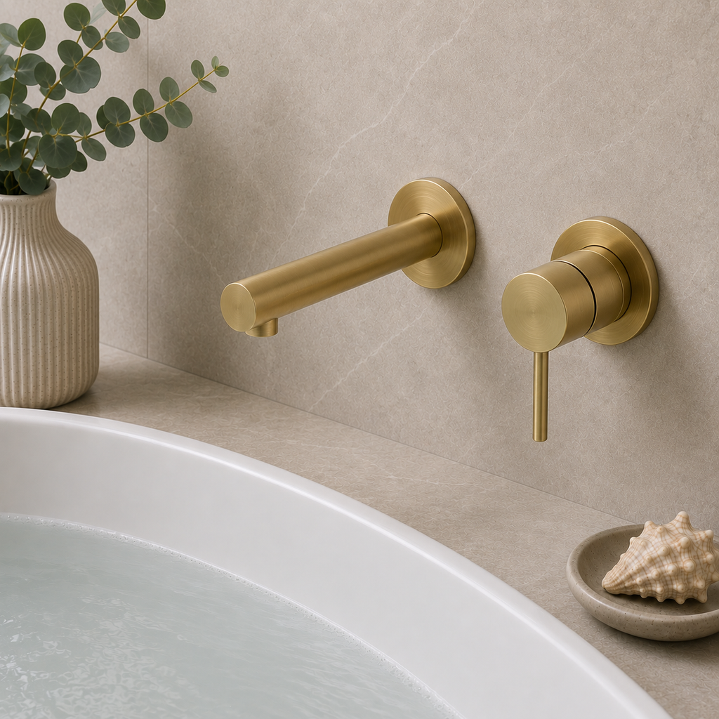 Camden Wall Mounted Single Lever Bath Shower Mixer
