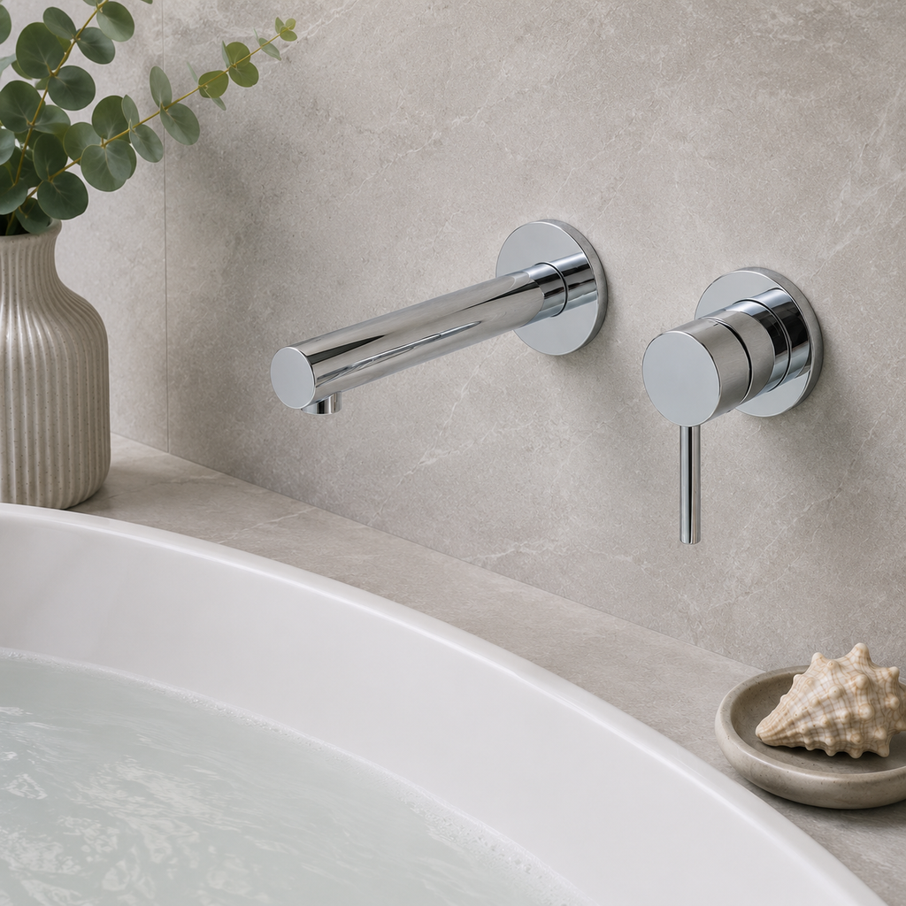 Camden Wall Mounted Single Lever Bath Shower Mixer