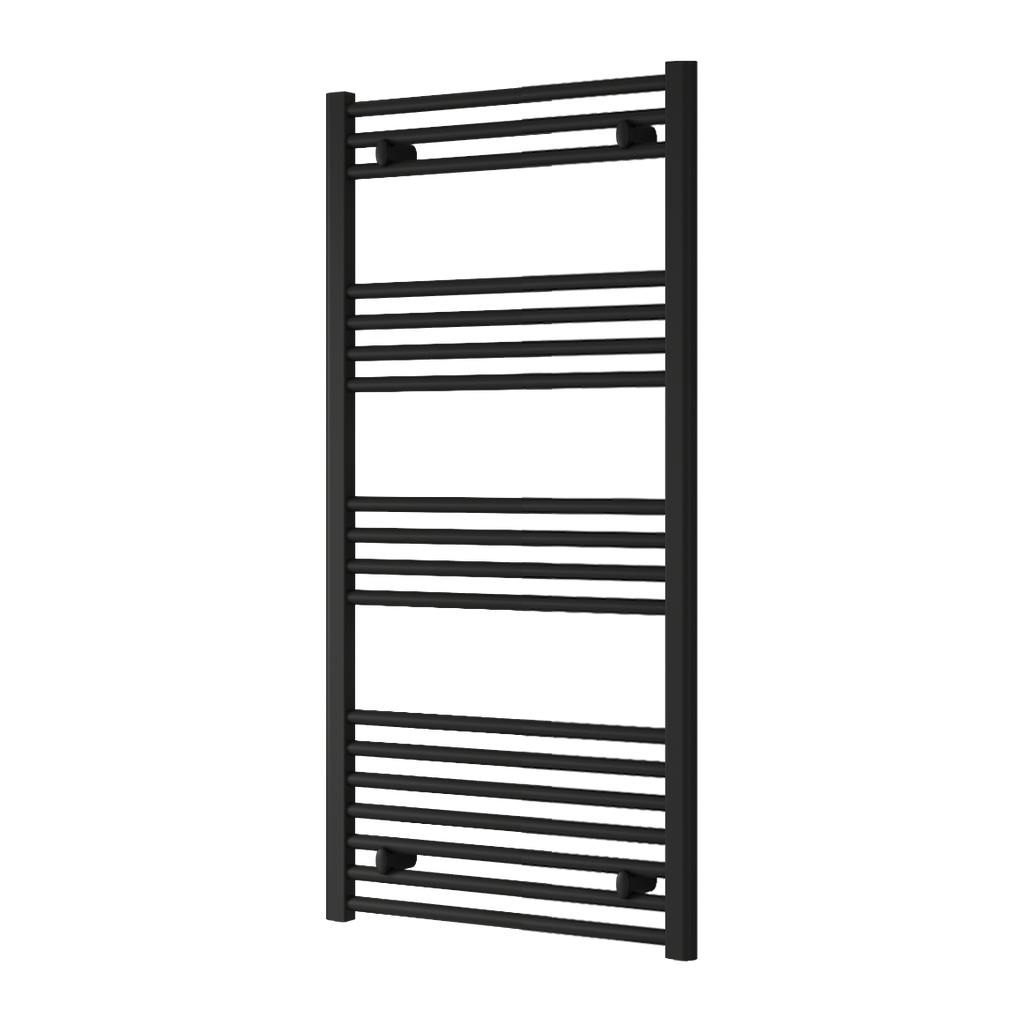 Capo Black Flat Electric Radiator