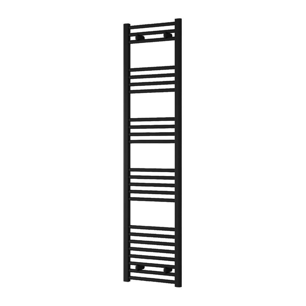 Capo Black Flat Electric Radiator