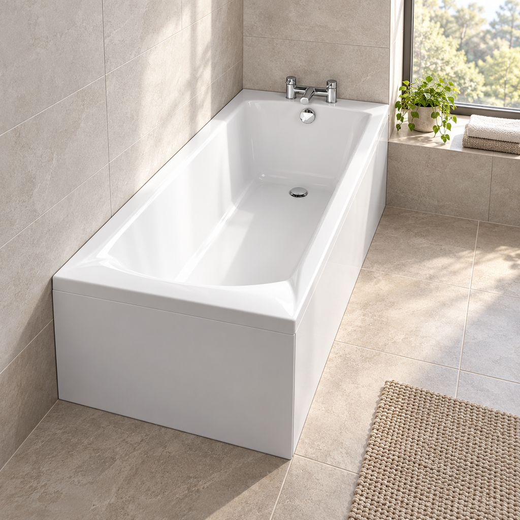 Carron Delta Single Ended 5mm Acrylic Bath