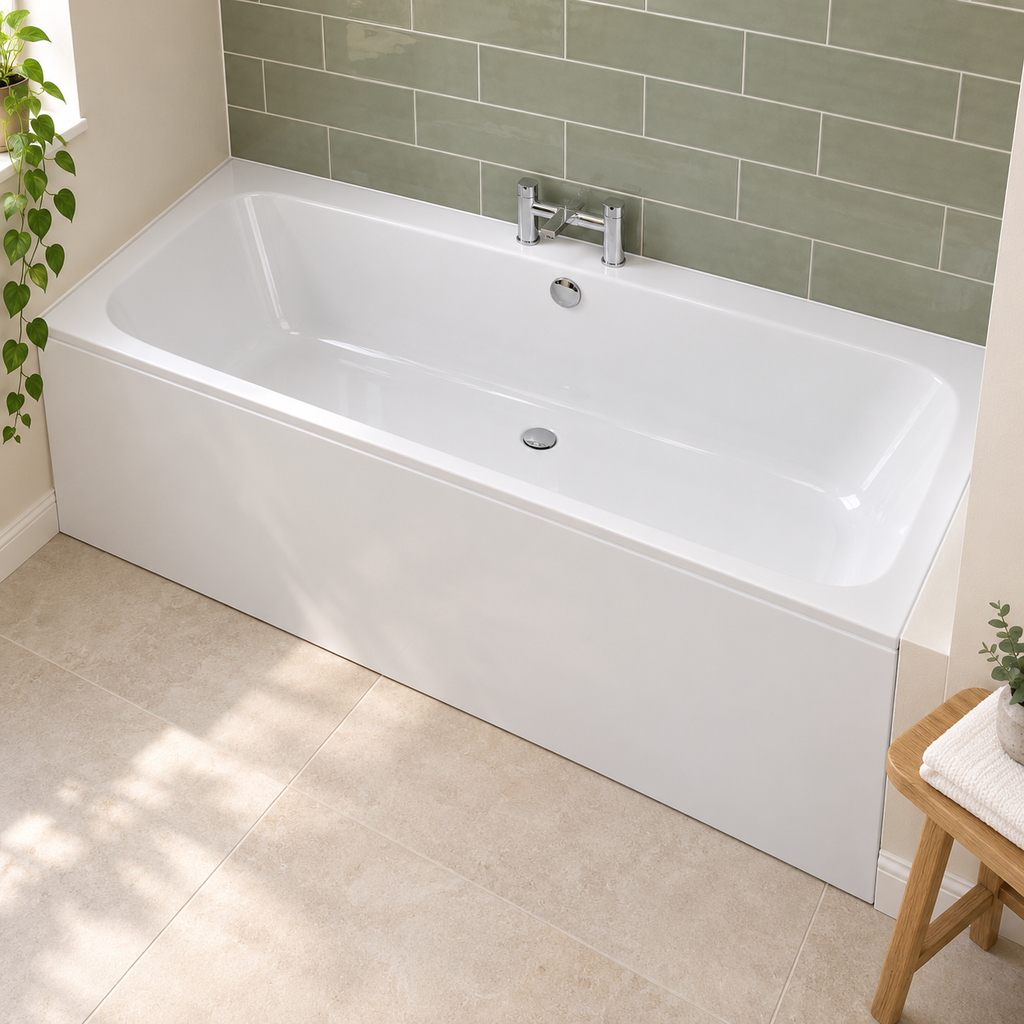 Carron Profile Double Ended 5mm Bath 1650mm