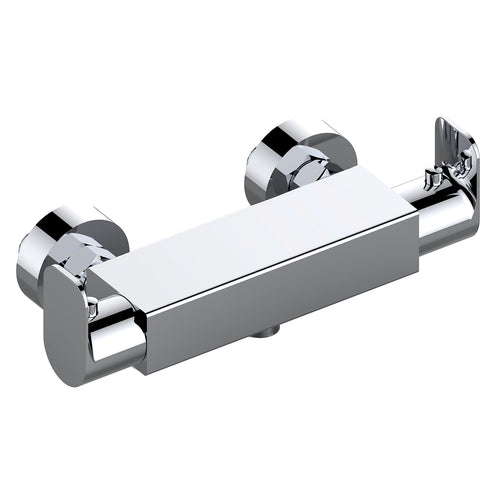 Charlotte Square Thermostatic Bar Shower Valve – Chrome