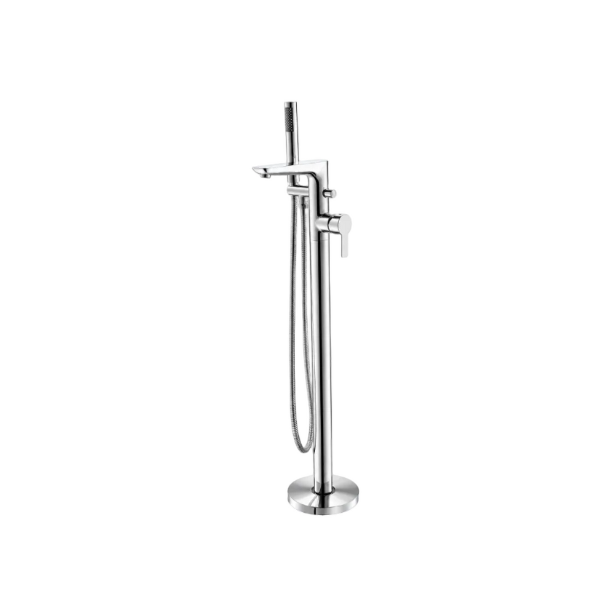 Charlotte Floorstanding Bath Shower Mixer Kit – Chrome