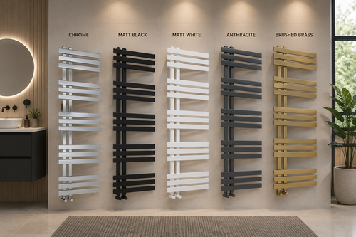 Chartwell Designer Heated Radiator - Steel Bathroom Radiator - Dual Fuel Compatible