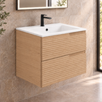 Civetta 60 2 Drawer Wall Hung Vanity Unit & Basin Combination