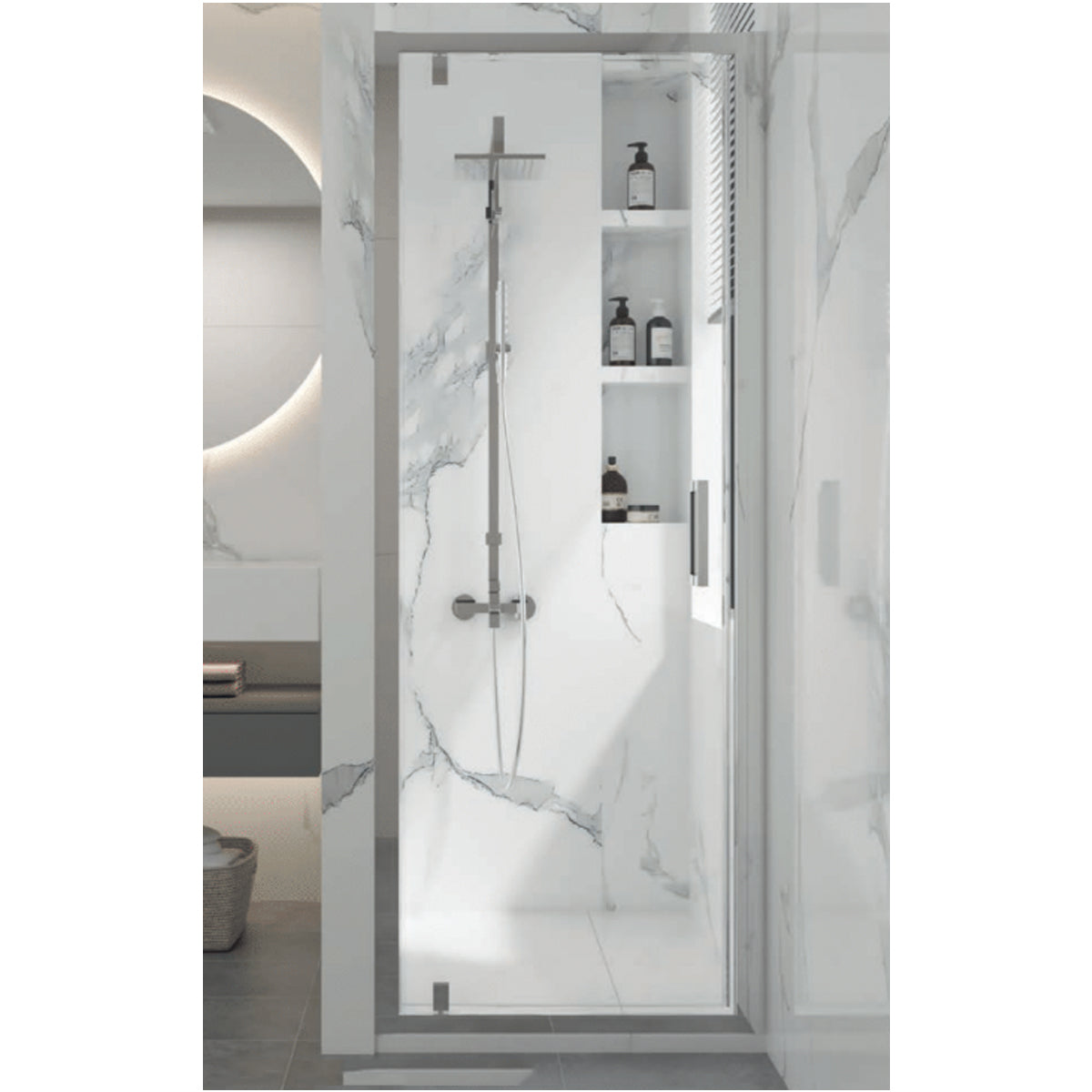 Classic 6mm Pivot Door - Various Size Options