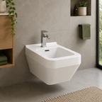 Crea Square Wall-Hung Bidet